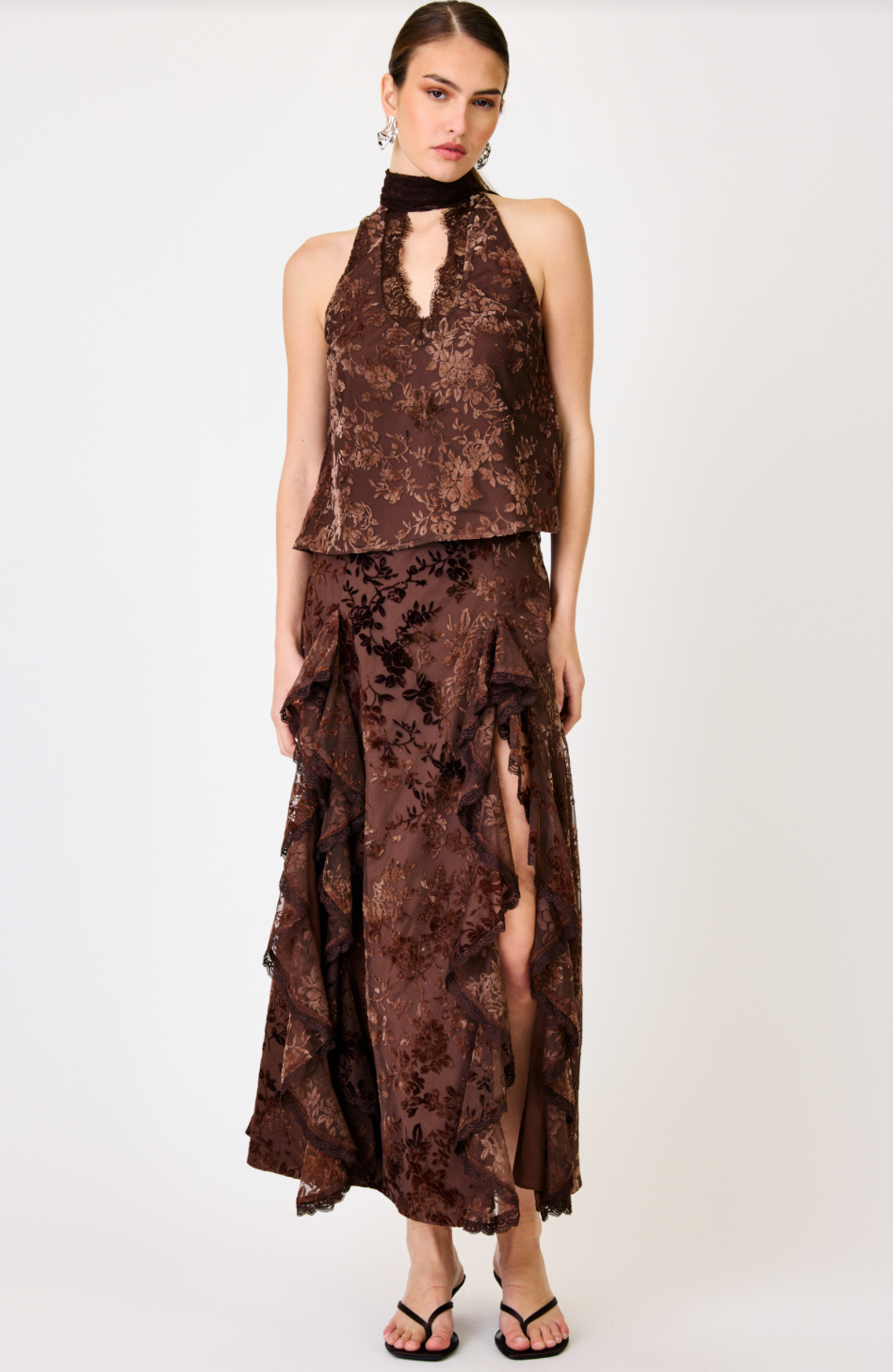 ANOUK SKIRT BROWN