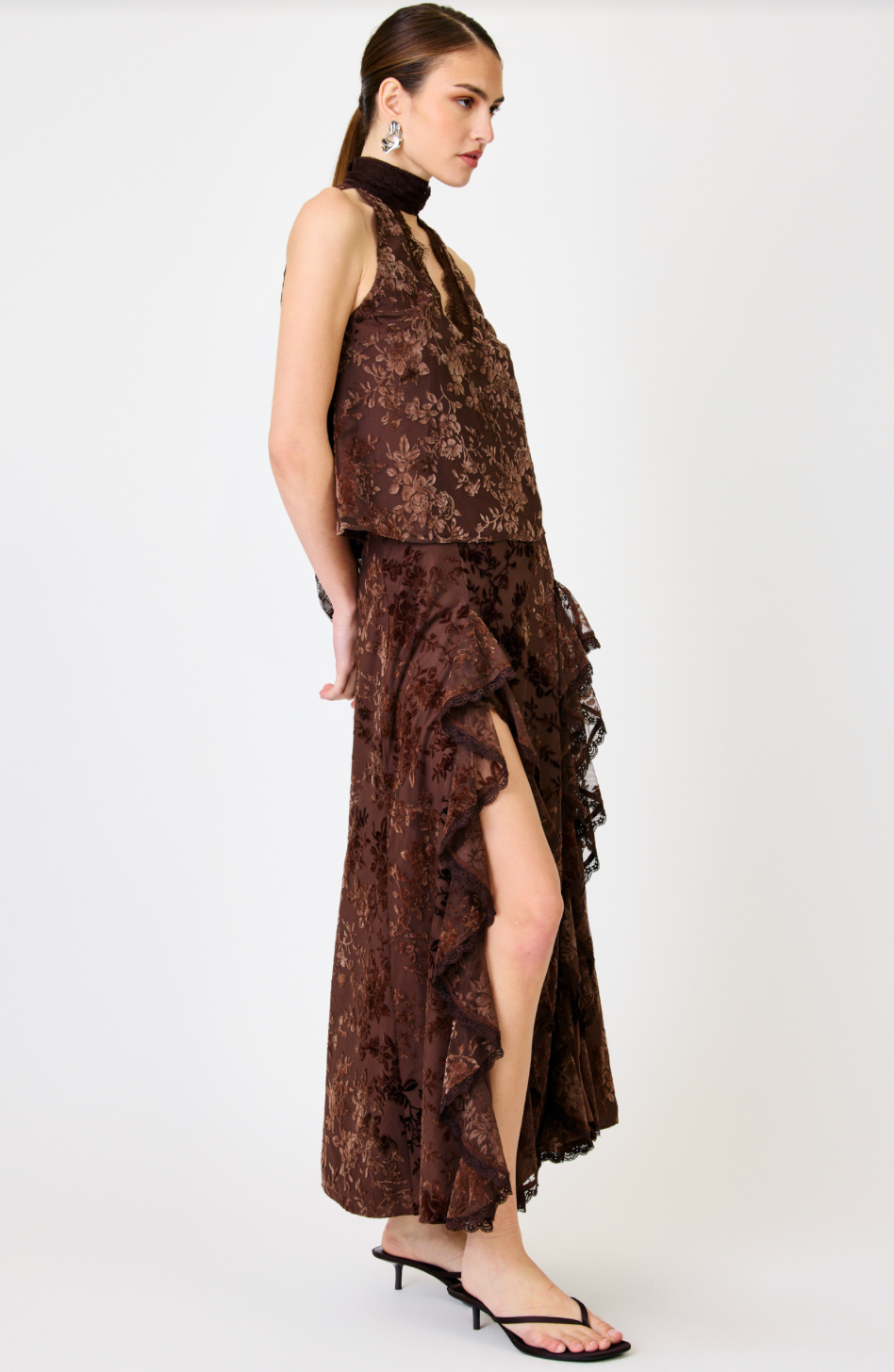 ANOUK SKIRT BROWN