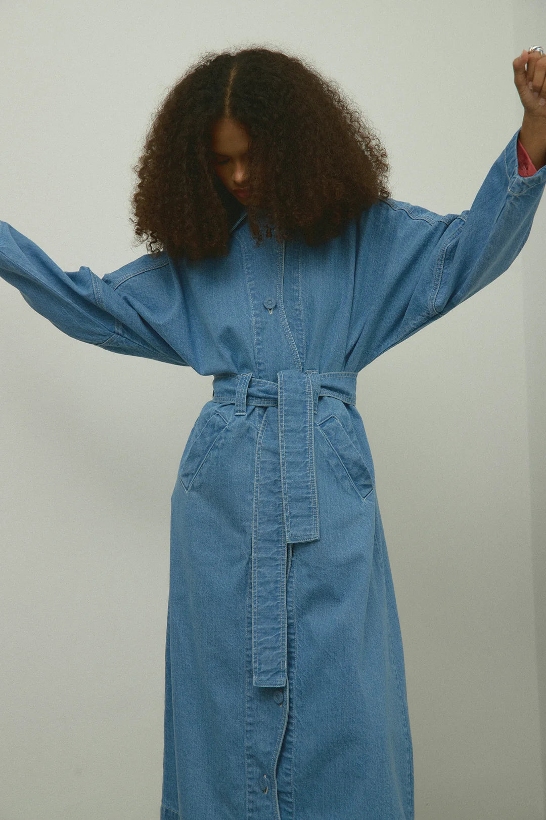 MEDIUM BLUE COAT