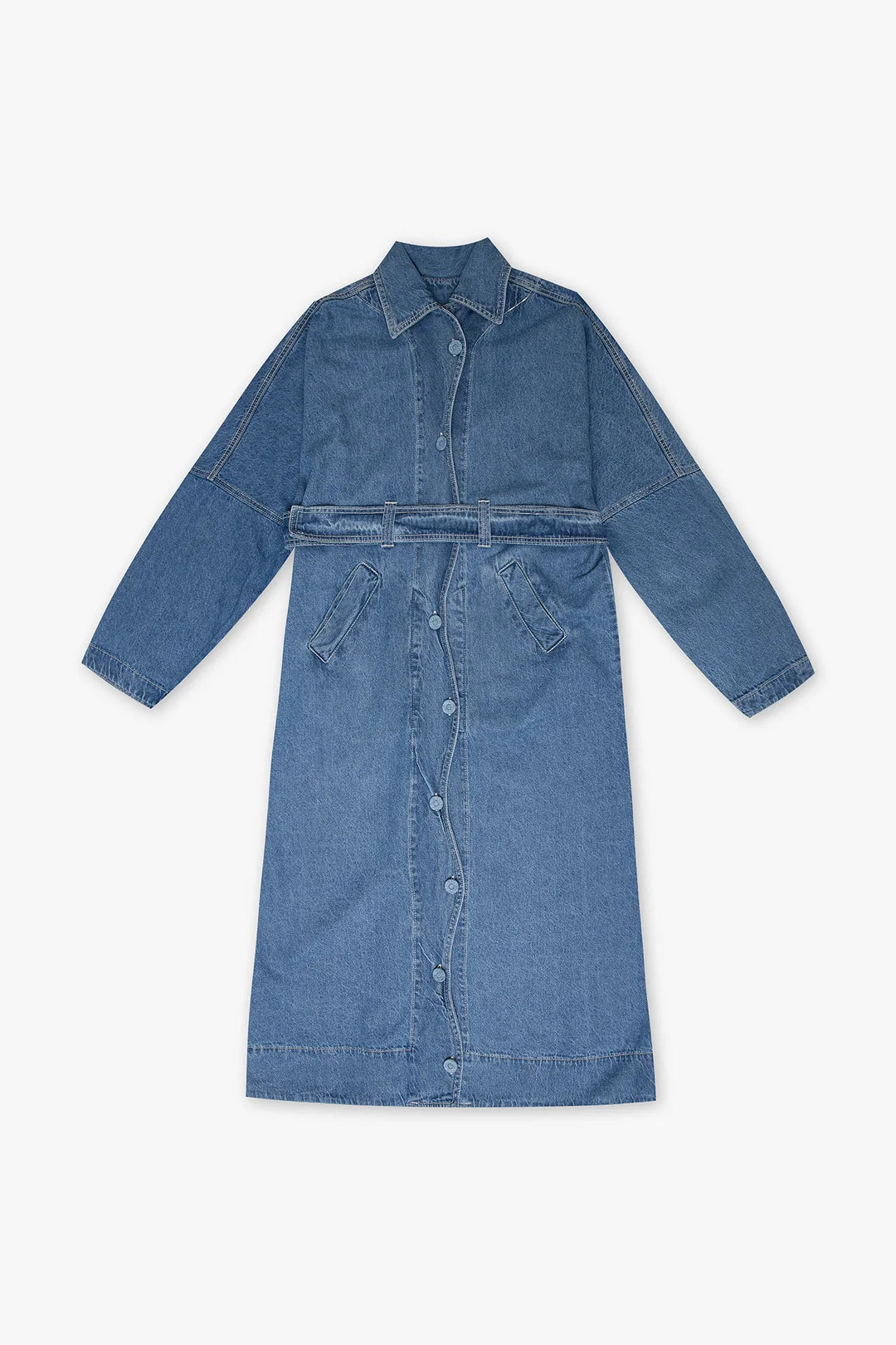 MEDIUM BLUE COAT