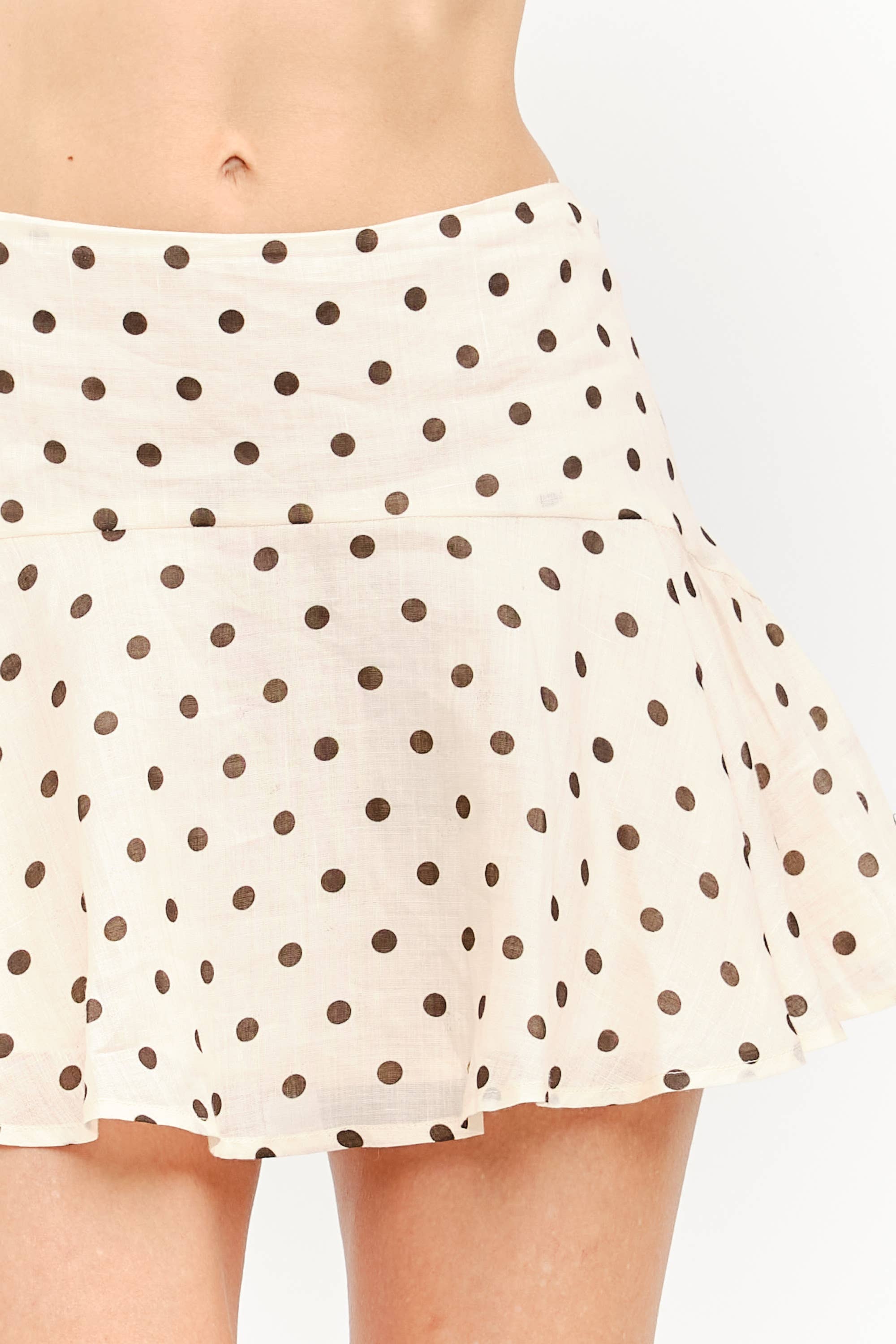 Eleanor Skirt: Cream