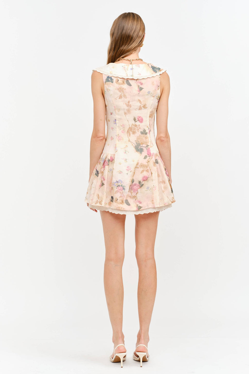 Misha Dress: Natural Multi