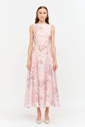 Iggy Dress: Pink Multi