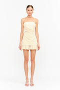 Arley Dress: Butter Yellow