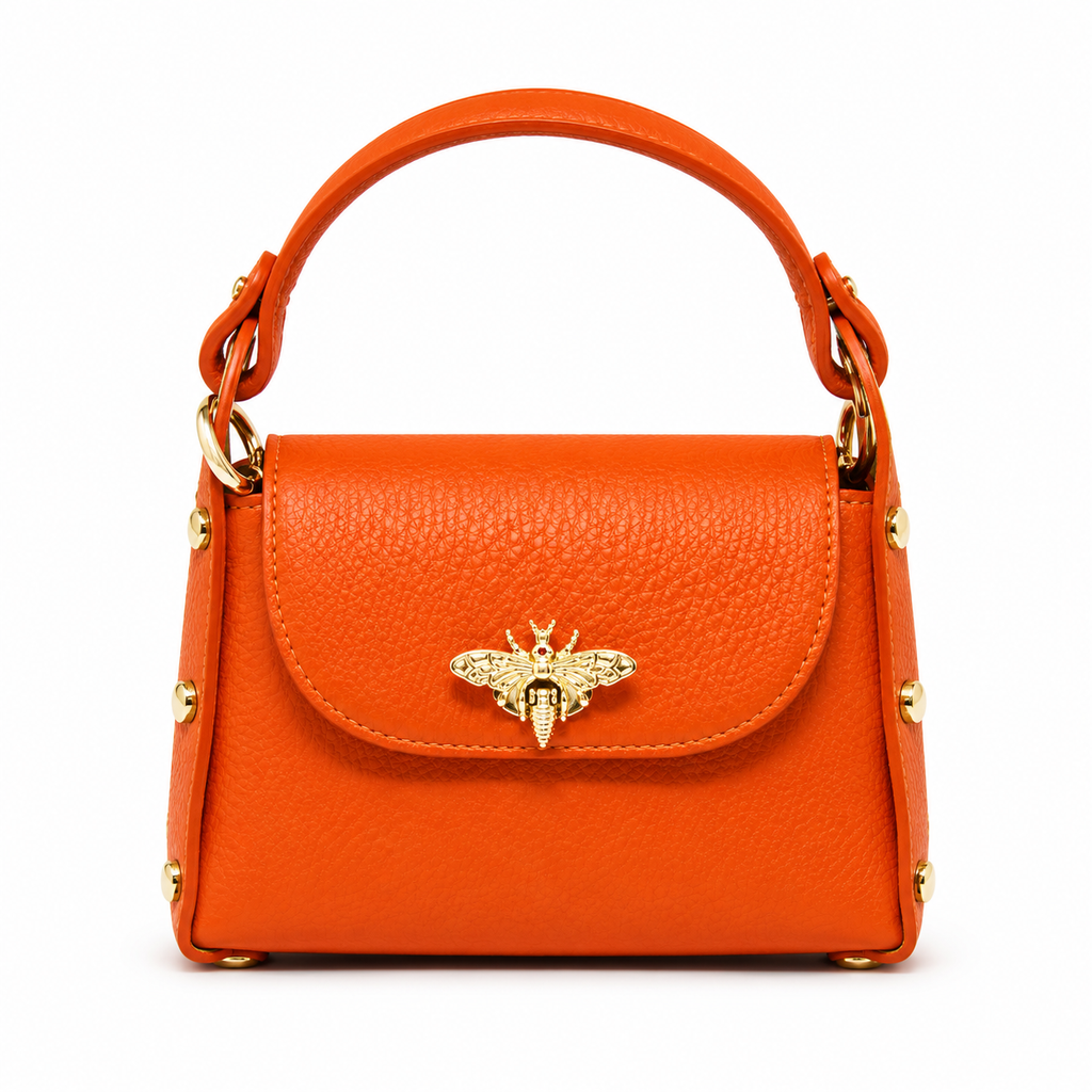 GF1085 GENUINE ITALIAN LEATHER BUTTERFLY MINI BAG