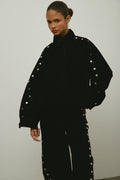 BLACK BOMBER JACKET
