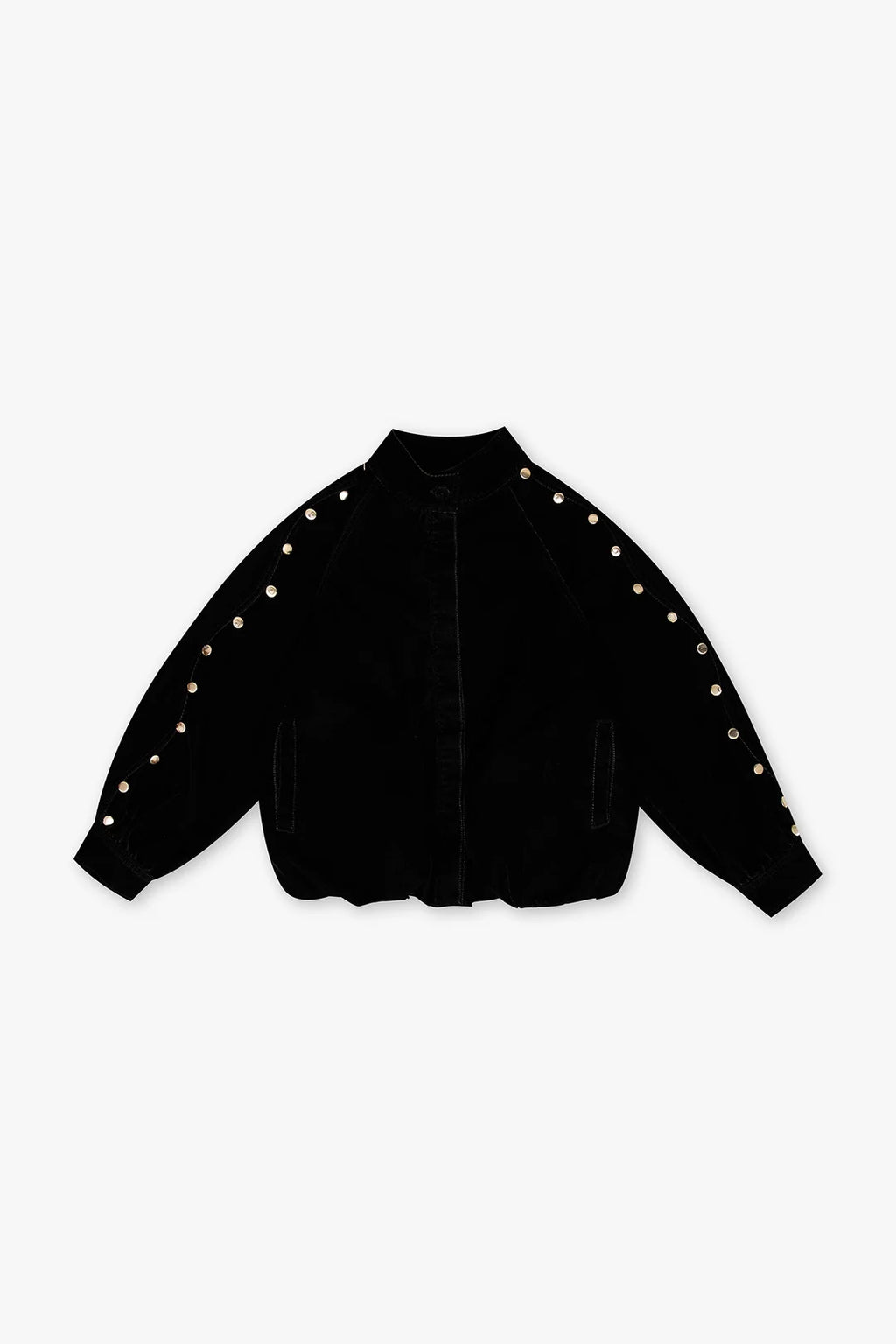 BLACK BOMBER JACKET