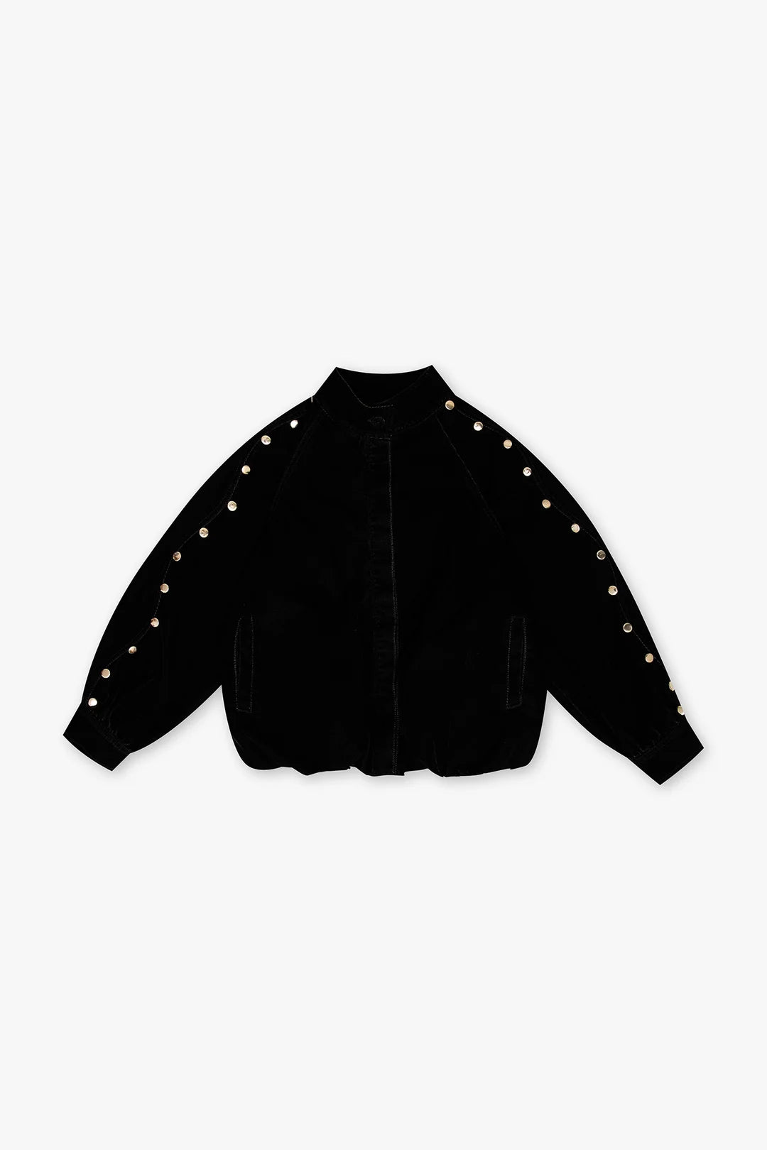BLACK BOMBER JACKET