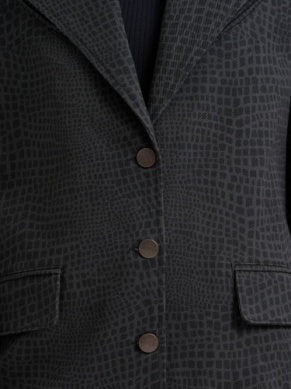 CROC PRINT BLAZER