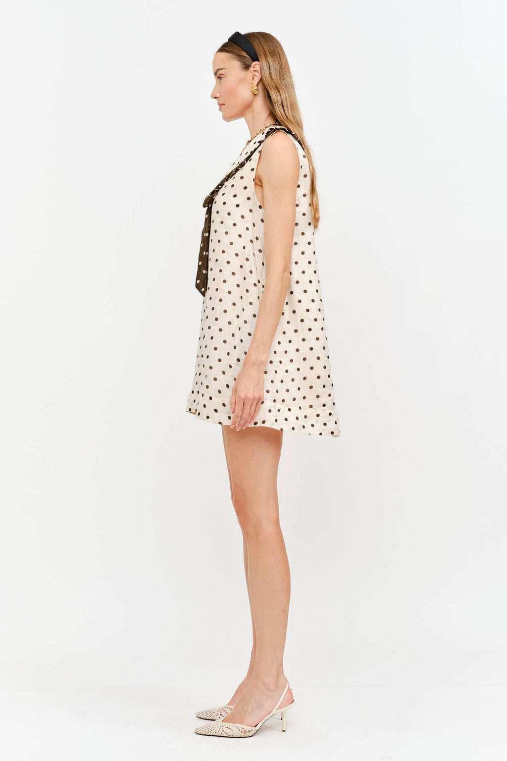 Gracie Dress: CREAM