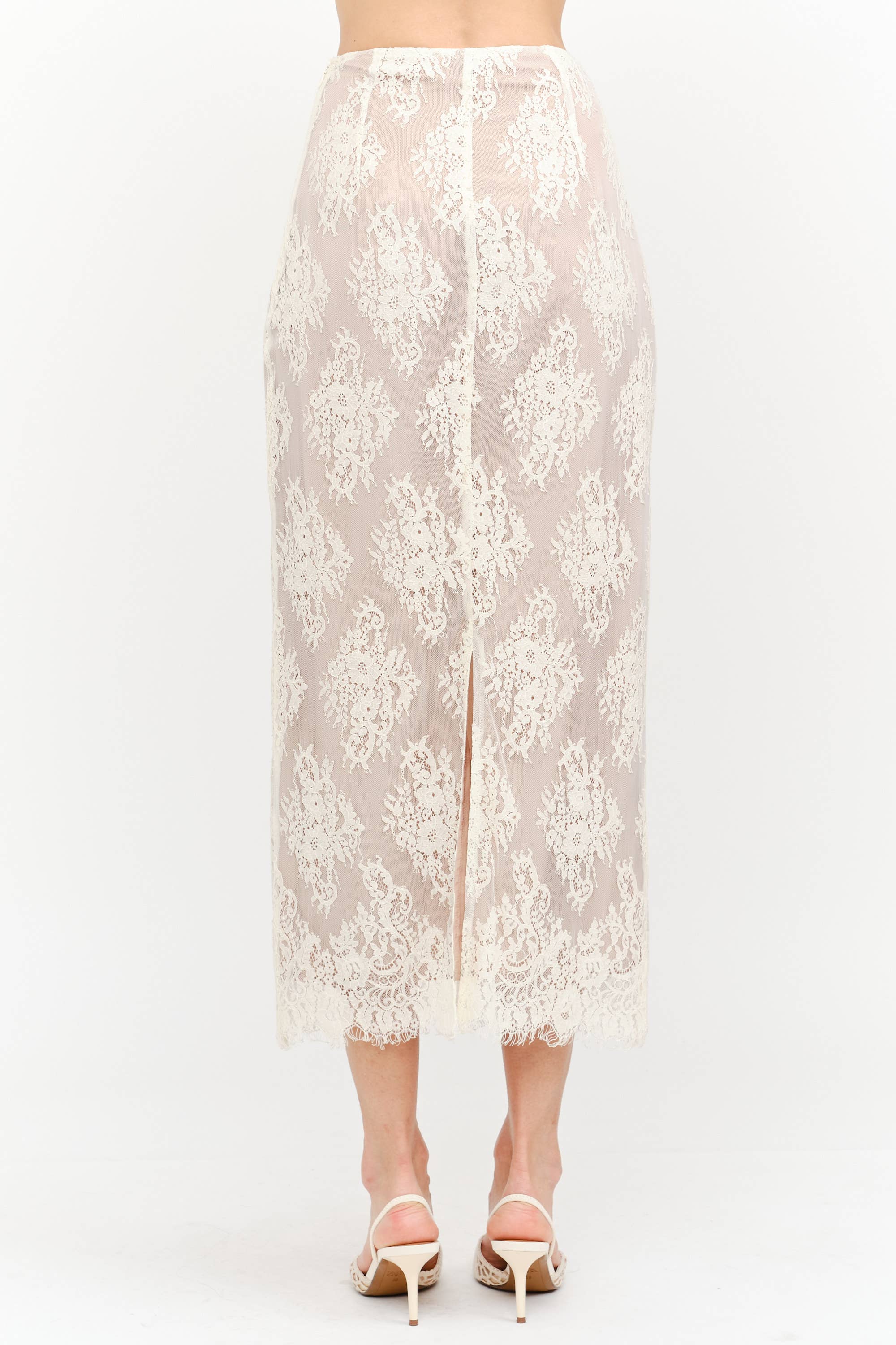 Lennon Skirt: Ivory