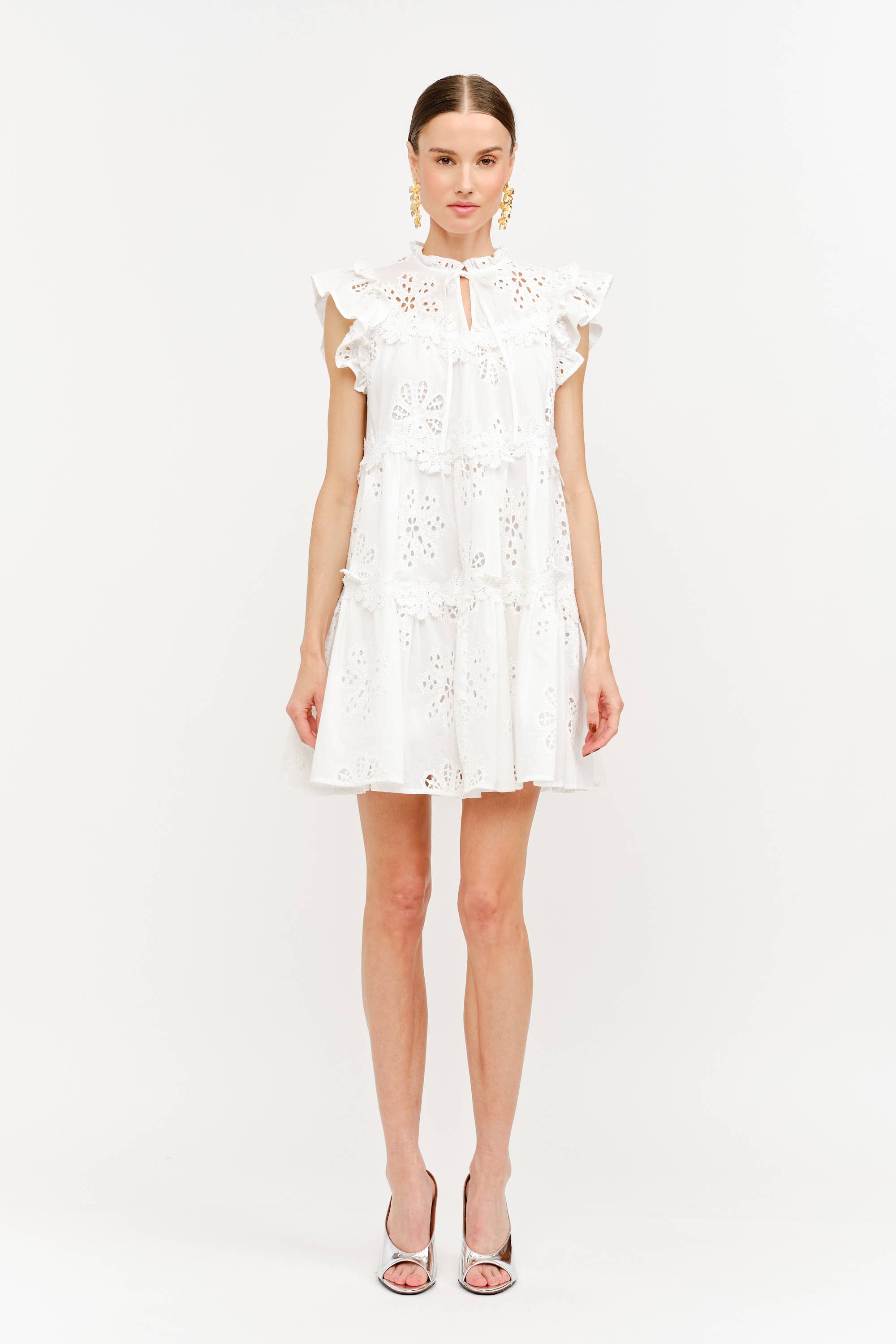 Kensie Off White Dress: Off White