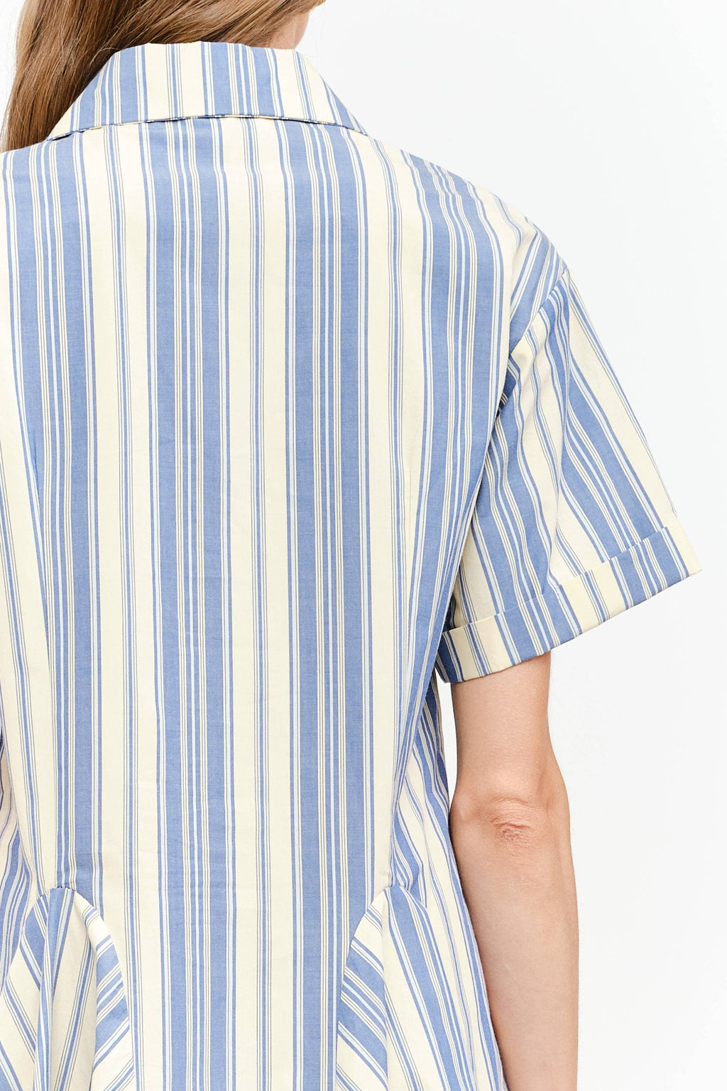 Juniper Dress: Blue Stripe