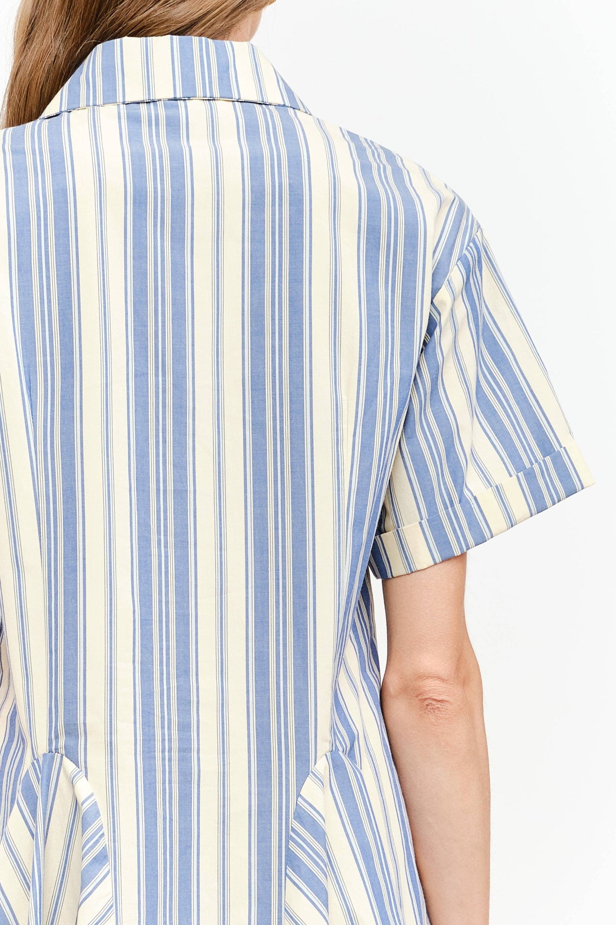 Juniper Dress: Blue Stripe