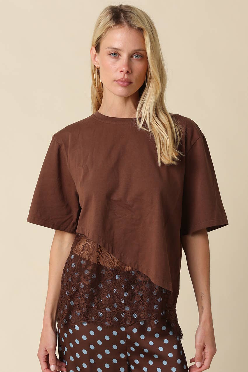 Camila Layered Hem Tee Top