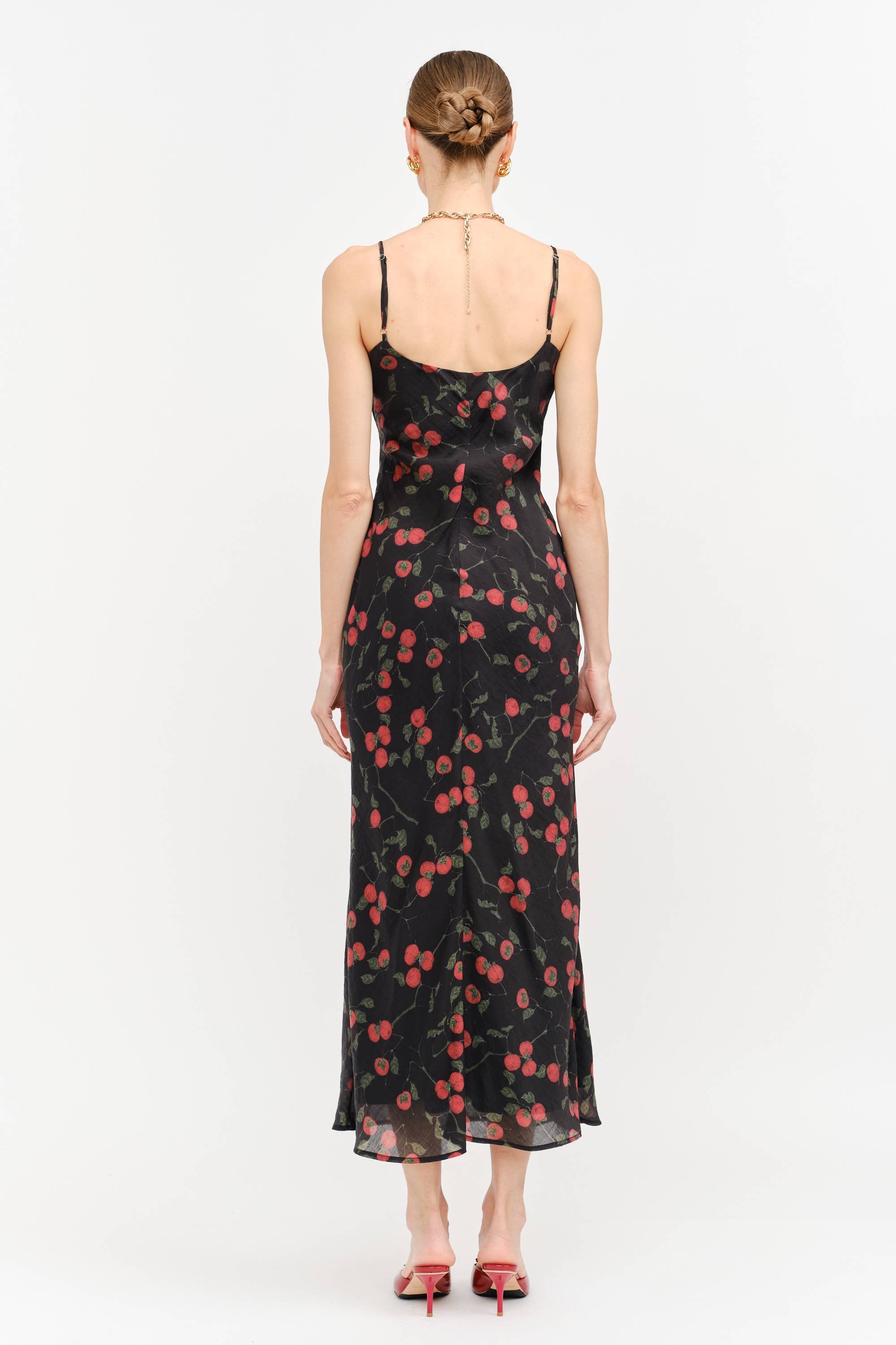 Ivy Dress: Tomato