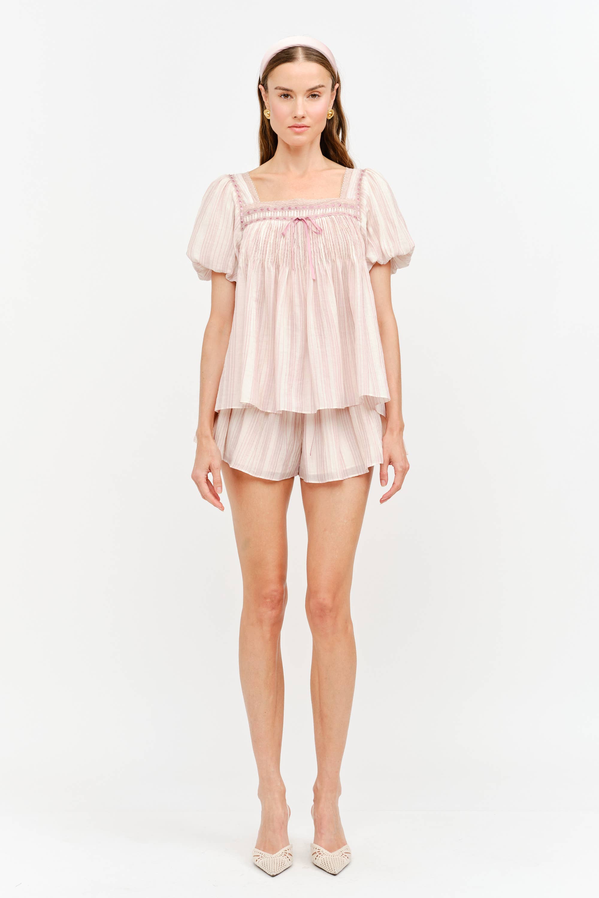 Erika Top: Blush