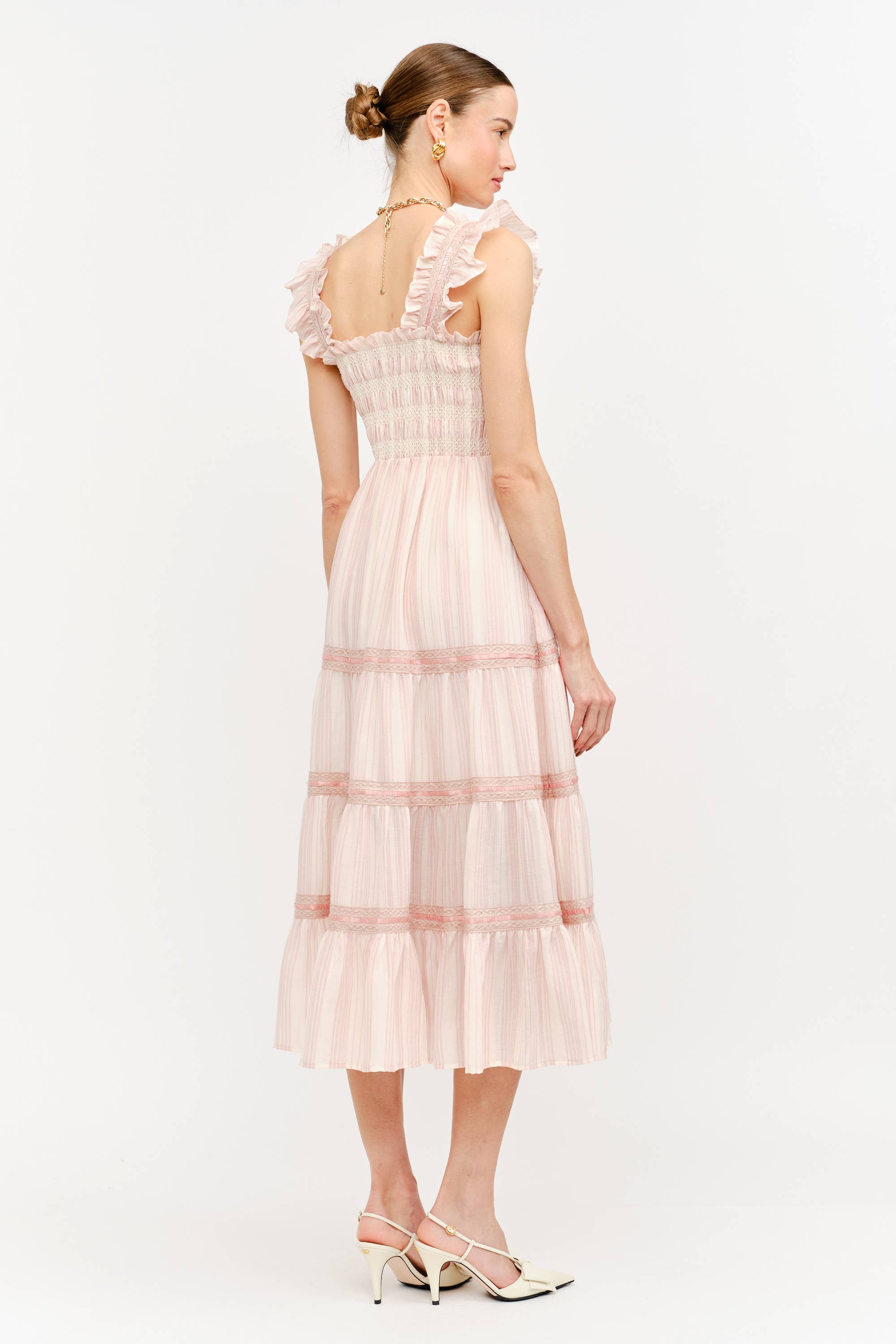 Casella Dress: Blush