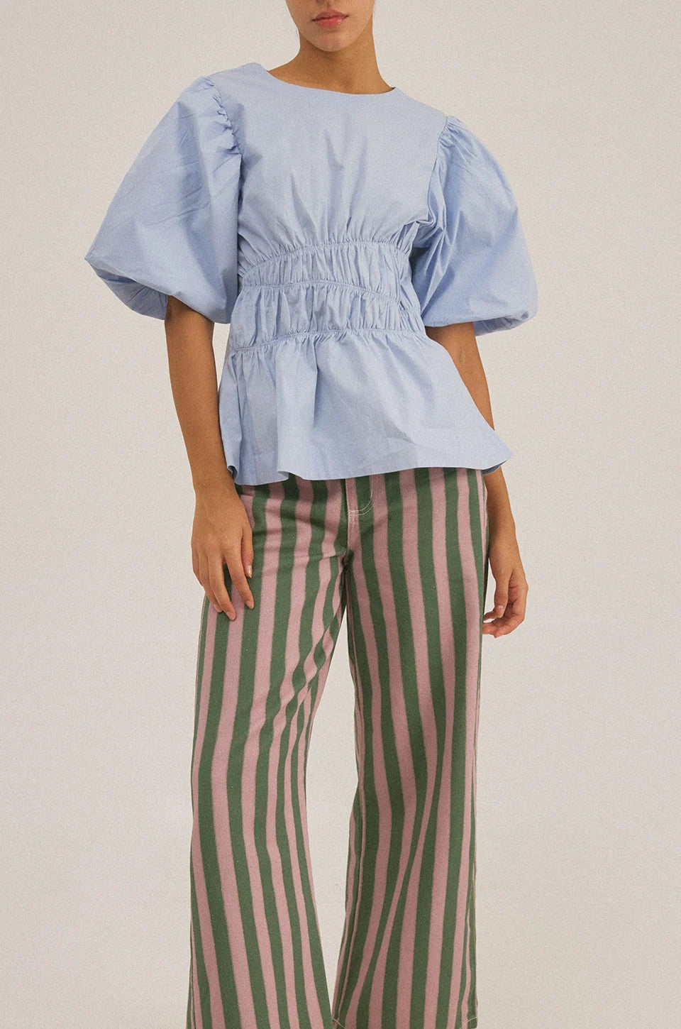 DENIM MEMORY TOP