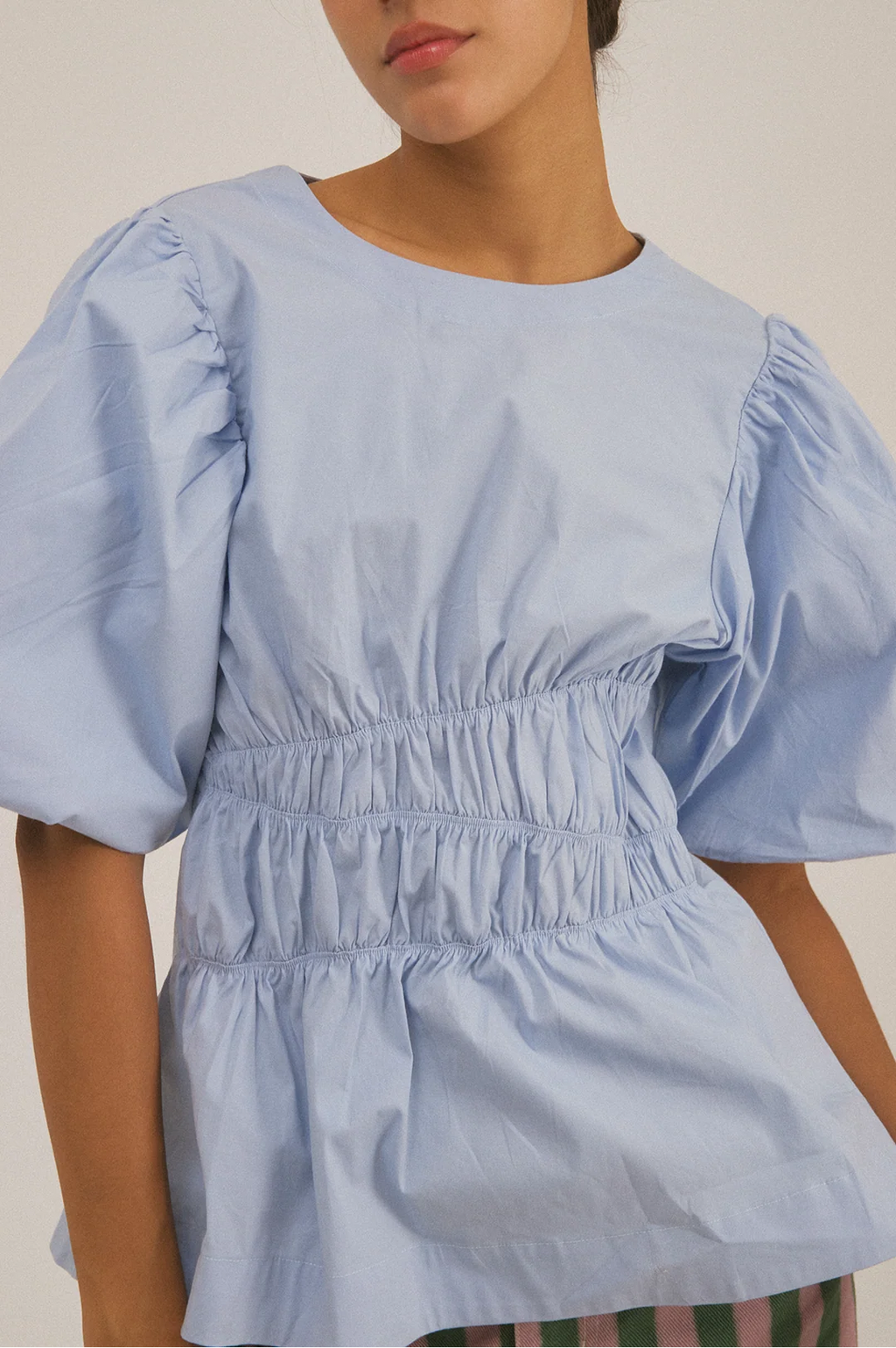 DENIM MEMORY TOP