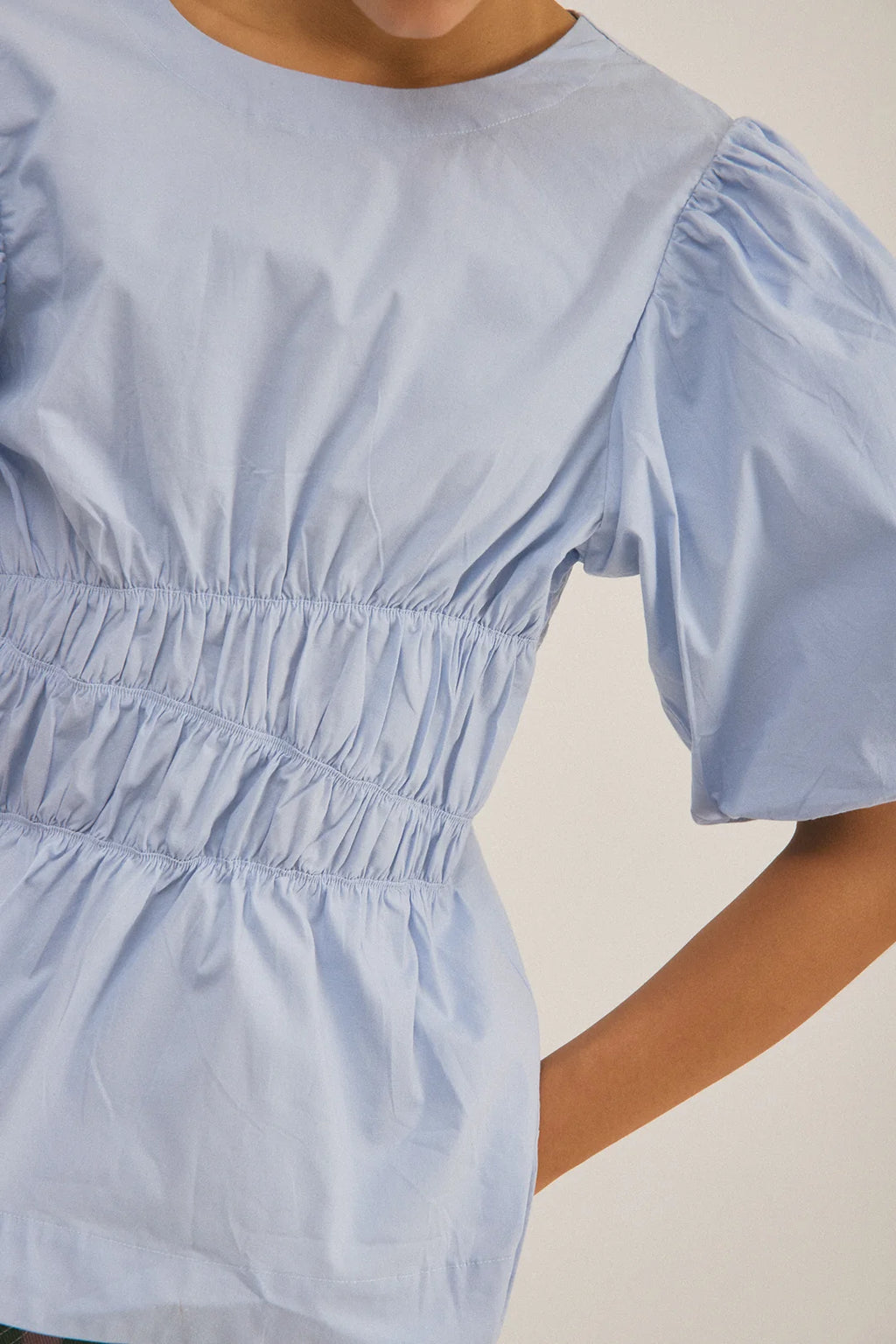 DENIM MEMORY TOP